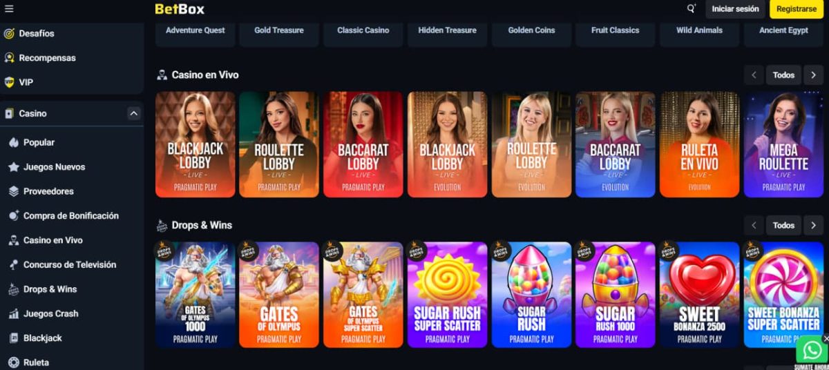 BetBox Casino Online y Apuestas Deportivas image 2