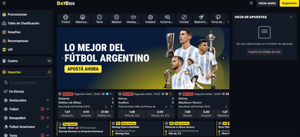 BetBox Casino Online y Apuestas Deportivas image 3